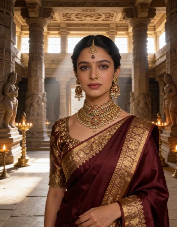 Cinematic AI fashion brand visual