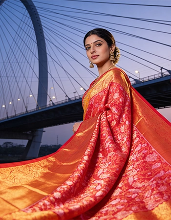 Kalamandir AI Image - AIM Kreations Cinematic AI video ads