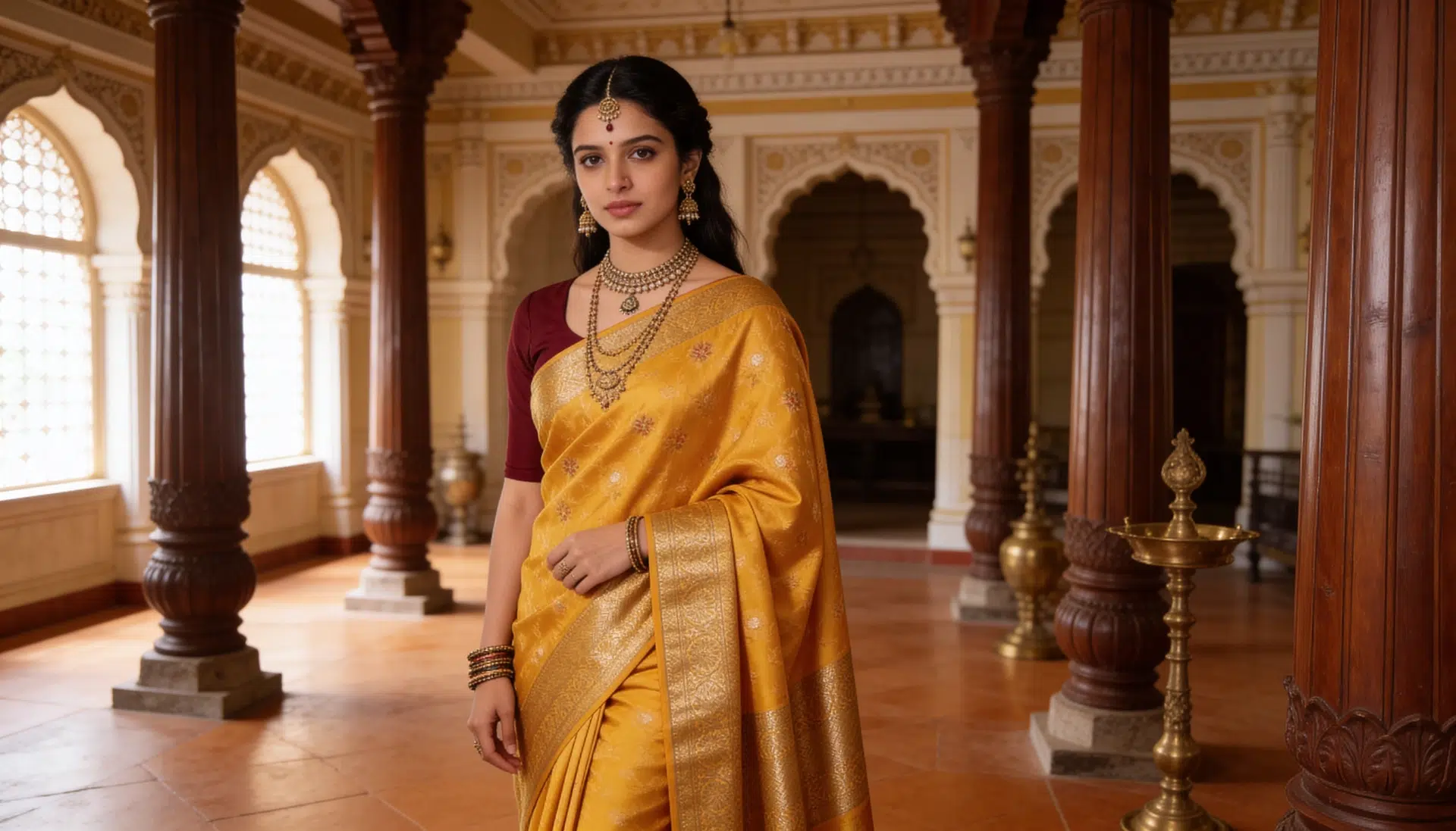 Mysore Saree AI AD Film - AIM Kreations